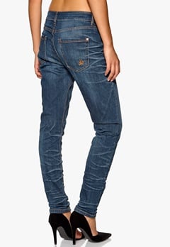 Brand Carrot Fit Jeans Denim Blue Wash Bubbleroom.se