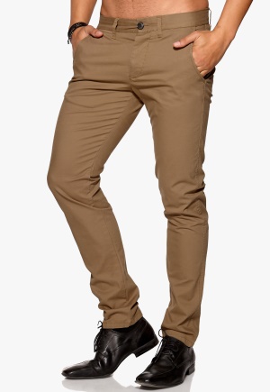SELECTED HOMME One Luca Chino Pant Dark Camel 36/34