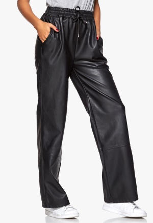 Chiara Forthi Brave Leather Pants Black 34