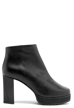 RODEBJER Lyanifa Ancle Boot Black Leather 36