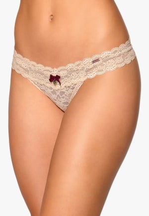 YHUSH Nelly Lace Thong Cream M/L