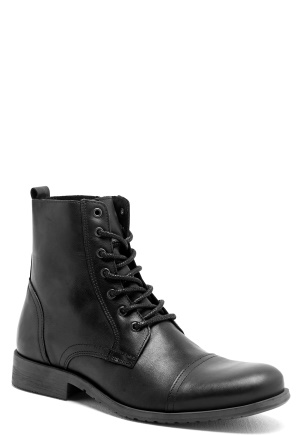 SELECTED HOMME Taylor Leather Boots Black 43
