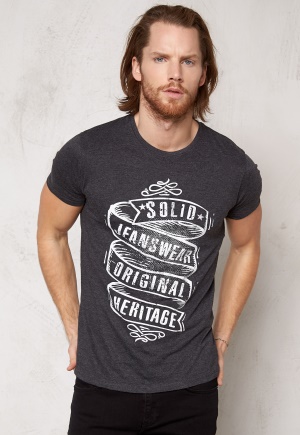 Solid Araby T-shirt 8288 Dark Grey XL