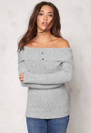 77thFLEA Brixia knitted sweater Light grey melange M