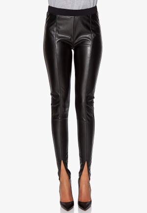 Chiara Forthi Eco-Leather Front Legging Black M