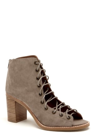 Jeffrey Campbell Cors 174 Taupe Suede 39