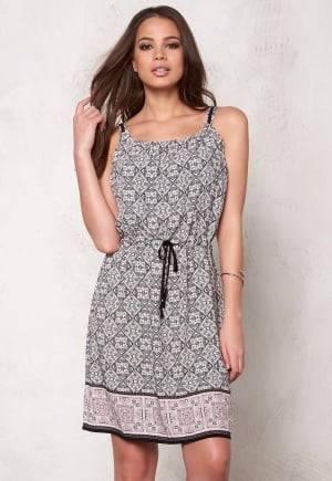 Culture Ari Dress Rose/Grey/Blue L