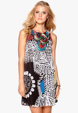 Desigual Rodill Dress Negro 40