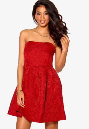 DRY LAKE Florentine Short Dress Red S