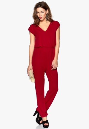 DRY LAKE Odessa Jumpsuit Red M