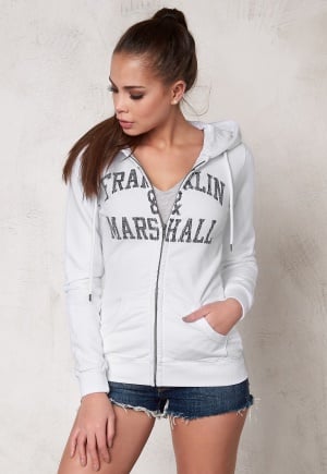 Franklin & Marshall Fleece Fleece Zip White L