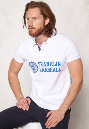 Franklin & Marshall Polo Piquet Classic White S