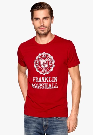 Franklin & Marshall T-Shirt Cardinal S