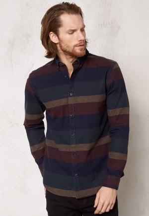 ONLY & SONS Frici LS shirt Night sky XL