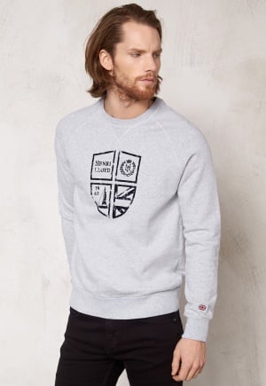 Henri Lloyd Dunstone Crew Sweat Light grey melange XL