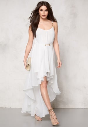 Ida Sjöstedt Stephanie Chiffon Dress Ivory S