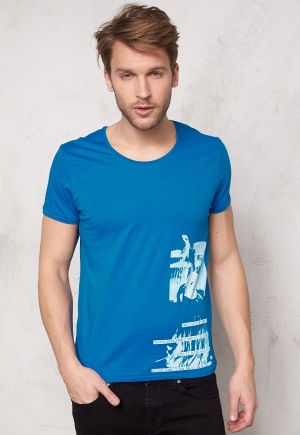 JACK&JONES Placement ss Tee Imperial Blue M