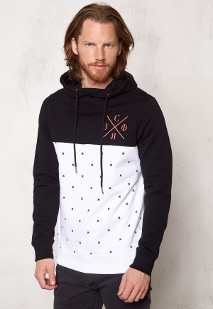 JACK&JONES Tigers Sweat Hood Black1 M