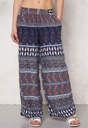 Jacqueline de Yong Bella Pants Cloud Dancer/Print 40