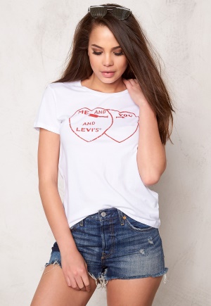 LEVI’S The Perfect Tee You Me 0235 White L