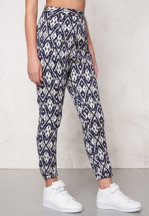 Make Way Wes Pants Blue/White/Patterned S