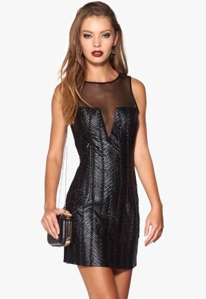 WYLDR Midnight City Dress Black Pu M