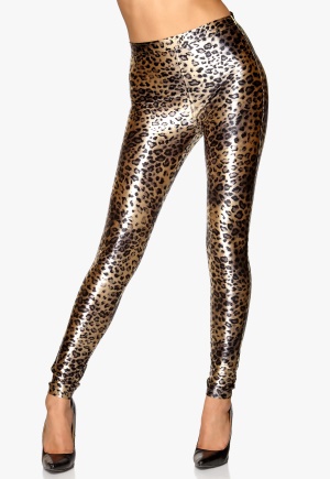 Mixed from Italy Leopard Trousers Leopard 34 (UK8)