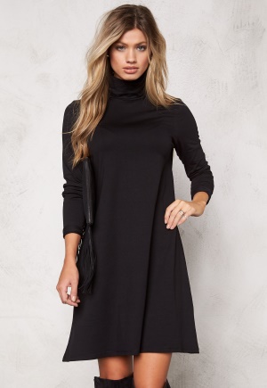 VILA Officiel Rollneck Dress Black XS/S