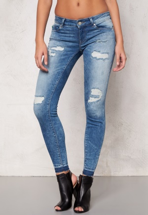 ONLY Carrie low ankel jeans Medium Blue Denim 27/34