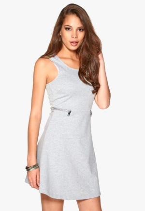 ONLY Olivia S/L Dress Medium Grey Melange S