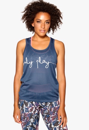 ONLY PLAY Giselle Mesh Tank Ensign Blue S