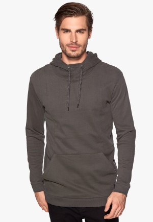 ONLY & SONS Dennis longline hoodie Raven S