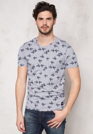 ONLY & SONS Last Aop O-Neck Mood Indigo L