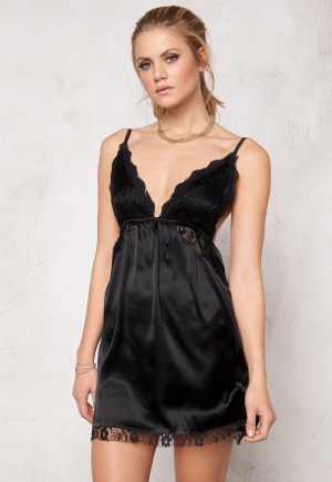 Rut & Circle Sabina Lace Night Dress 001 Black 34