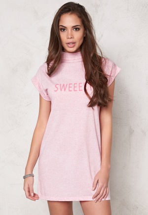 Sally & Circle Perla T-shirt Dress Pink XL