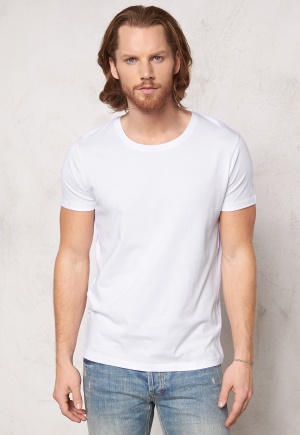 SELECTED HOMME Pima New Dave ss T-shirt Bright White XL