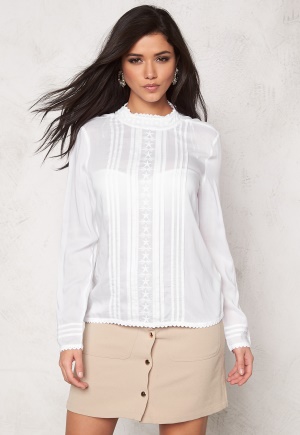 SOAKED IN LUXURY Boho Shirt Lily White XL