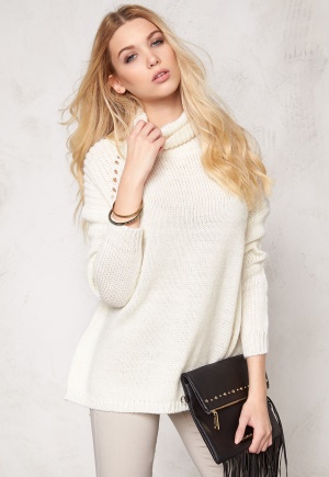 SOAKED IN LUXURY Rebecca Jumper Lily White XS
