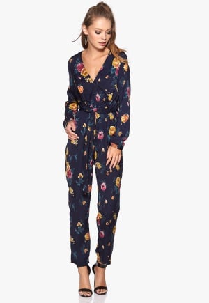 WYLDR Sophie Jumpsuit Navy Floral S