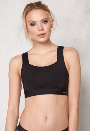 Stay In Place Stability Sports Bra C/D Black M