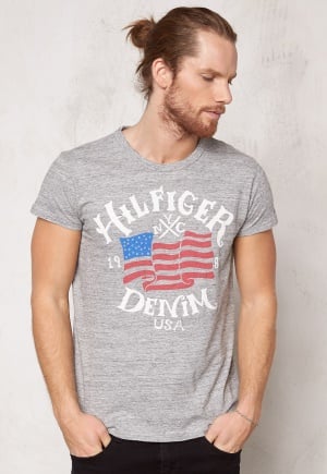 TOMMY HILFIGER DENIM Husam Tee s/s Light Grey L