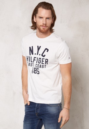 TOMMY HILFIGER Ray Tee 118 Snow White M