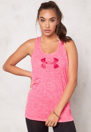 Under Armour Branded Tech Tank 962 Harmony Red M