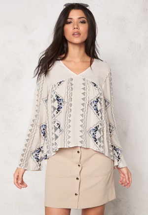 VERO MODA Dolly w/l top Moonbeam XS