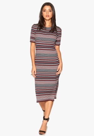 VILA Lennox Knit Dress Rosewood M