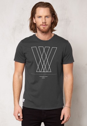 WeSC Abstrakt W s/s t-shirt dark shadow 942 S
