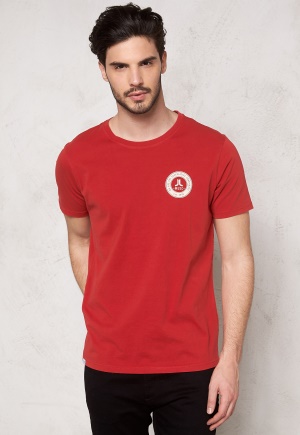 WeSC Monroe s/s T-shirt Pompeian Red M