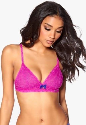 YHUSH Ruby Wireless Bra Pink w. Blue M