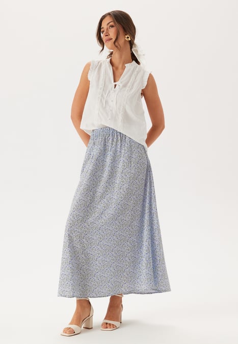 BUBBLEROOM Maxi Viscose Skirt