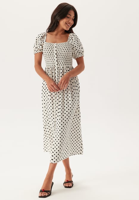 BUBBLEROOM Smock Viscose Dress